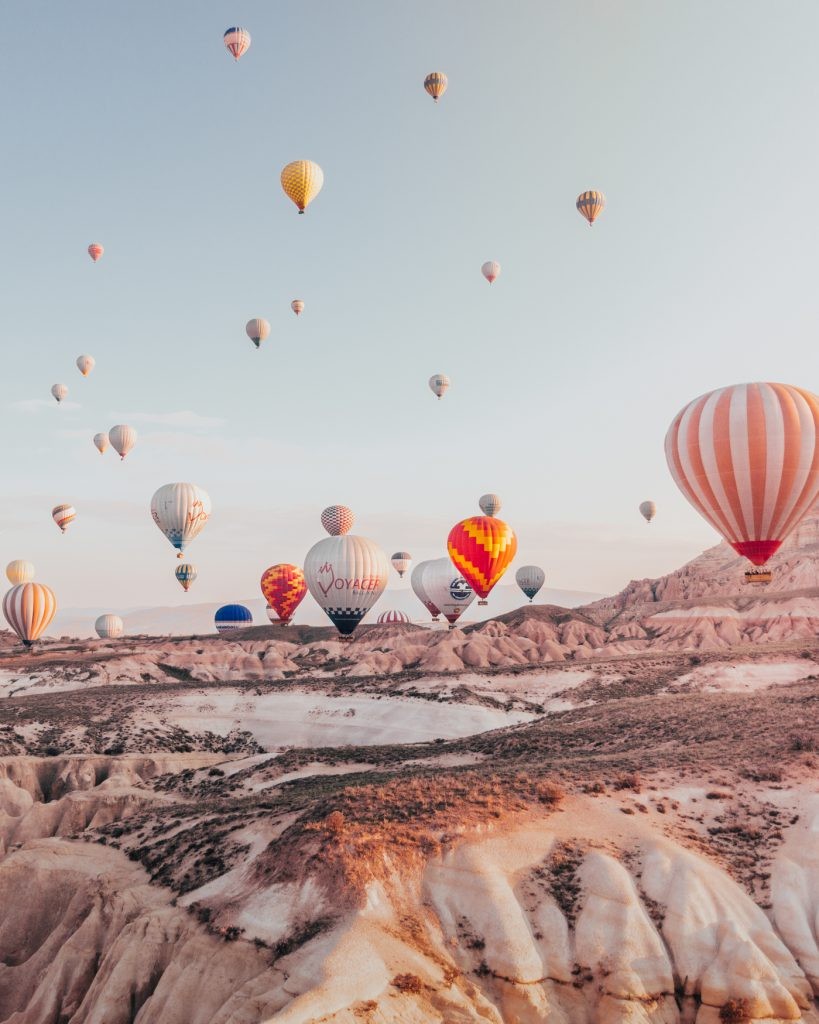 Hot Air Balloons, Cappadocia, Turkey