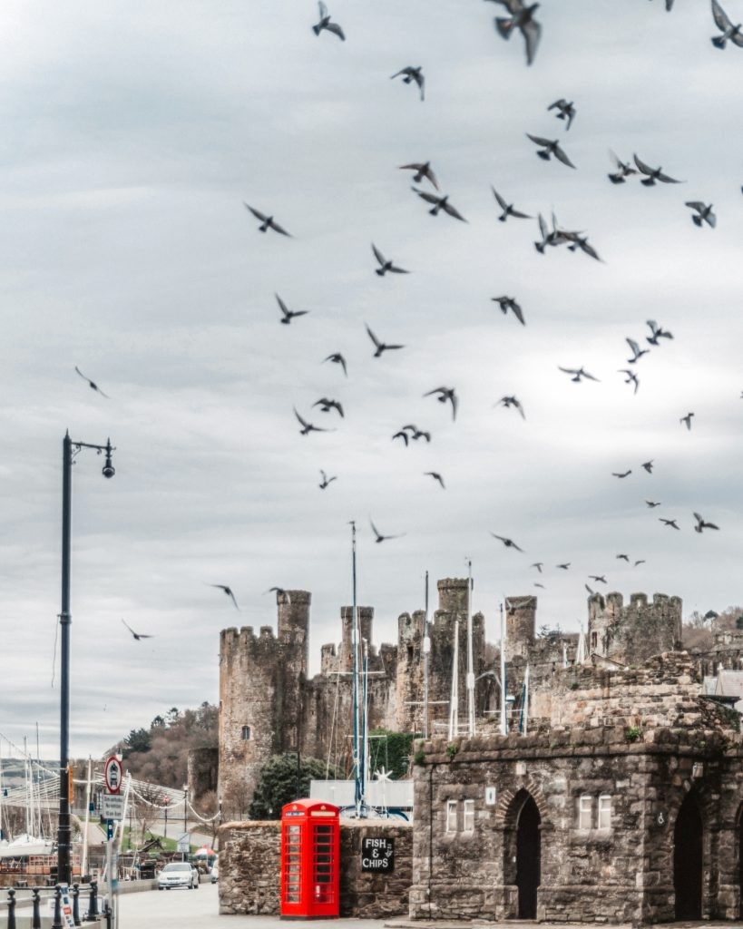 Conwy Castle, Wales, Great Britain