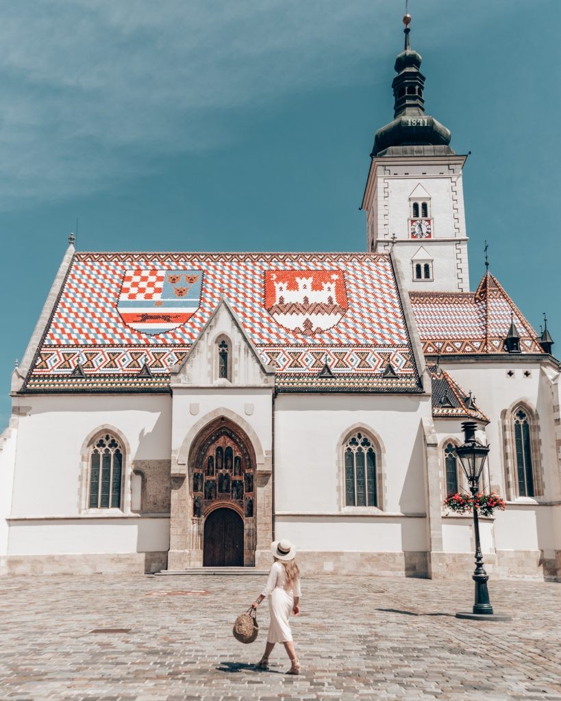 St. Mark's Church in Zagreb, Croatia