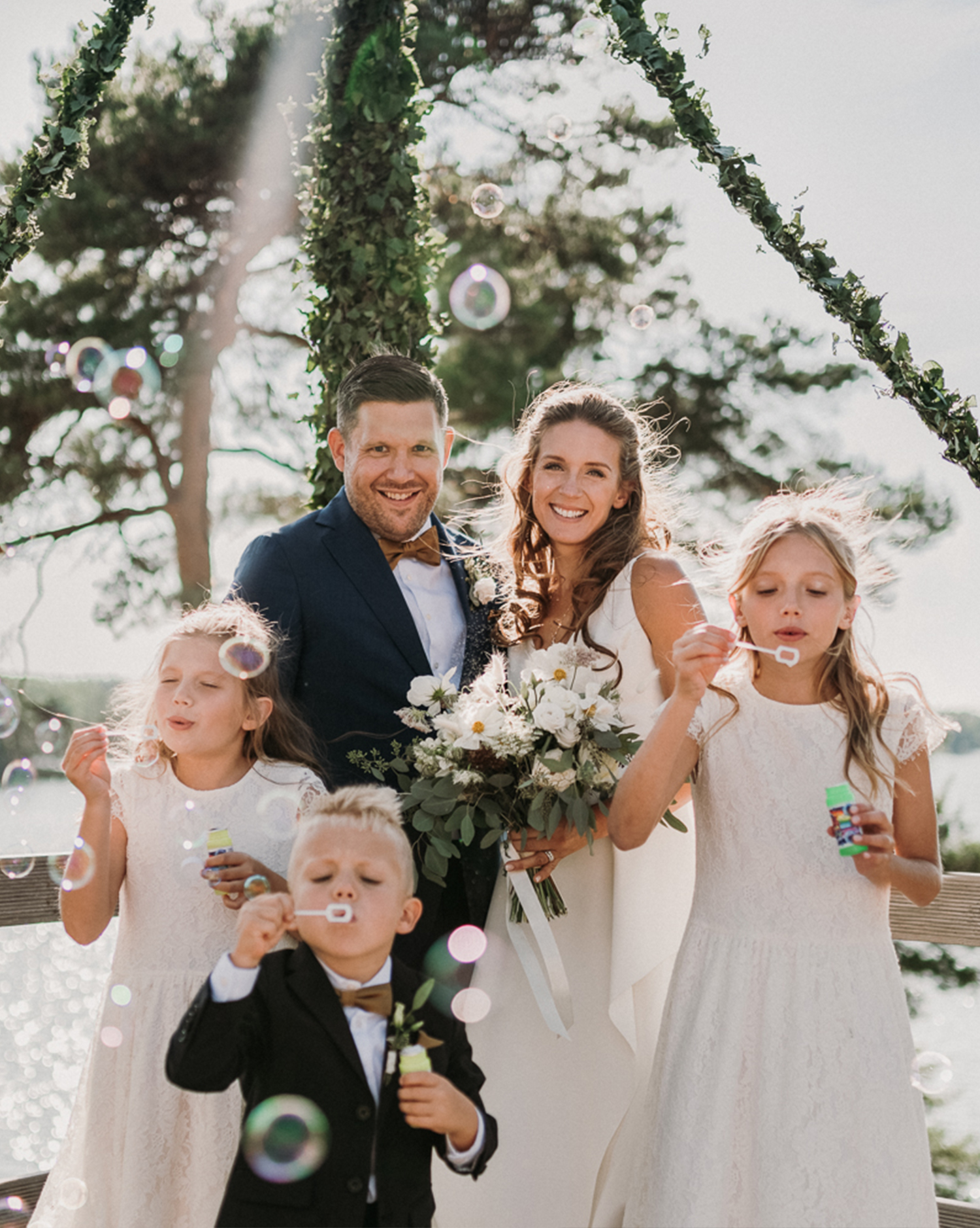 Family Portrait, Wedding Photography, Båven Country Lodge, Sweden