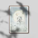 The Balancing Elephant Illustration by Ida Josefin