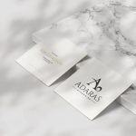 ADARAS Square Business Card Design